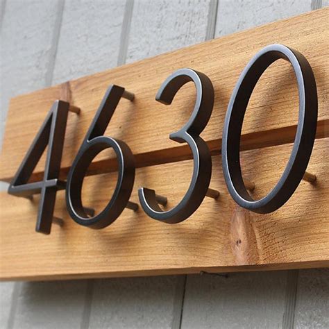 house sign letters metal|exterior house numbers and letters.